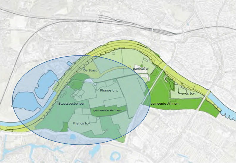 Bekijk hier het plan voor het gebied Meinerswijk